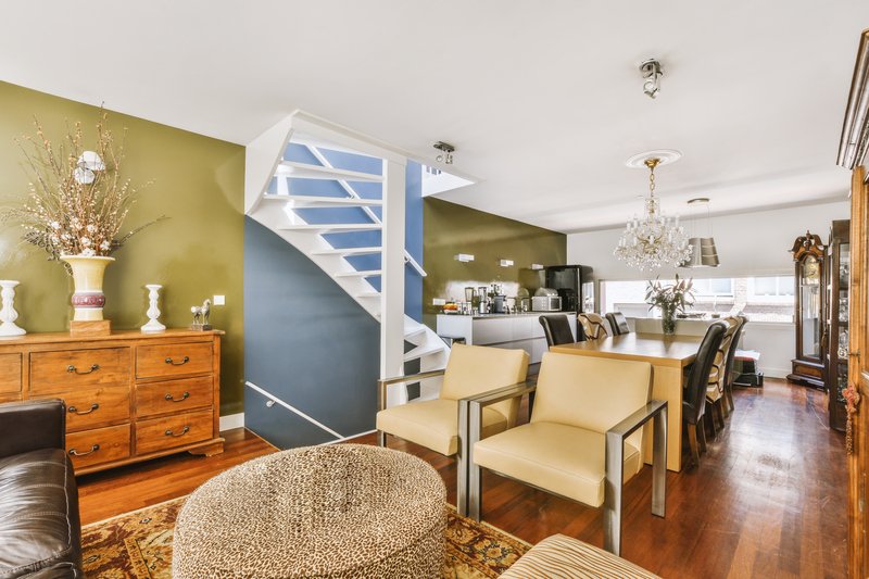 Sala de una casa acogedora de inmobiliaria en Puebla